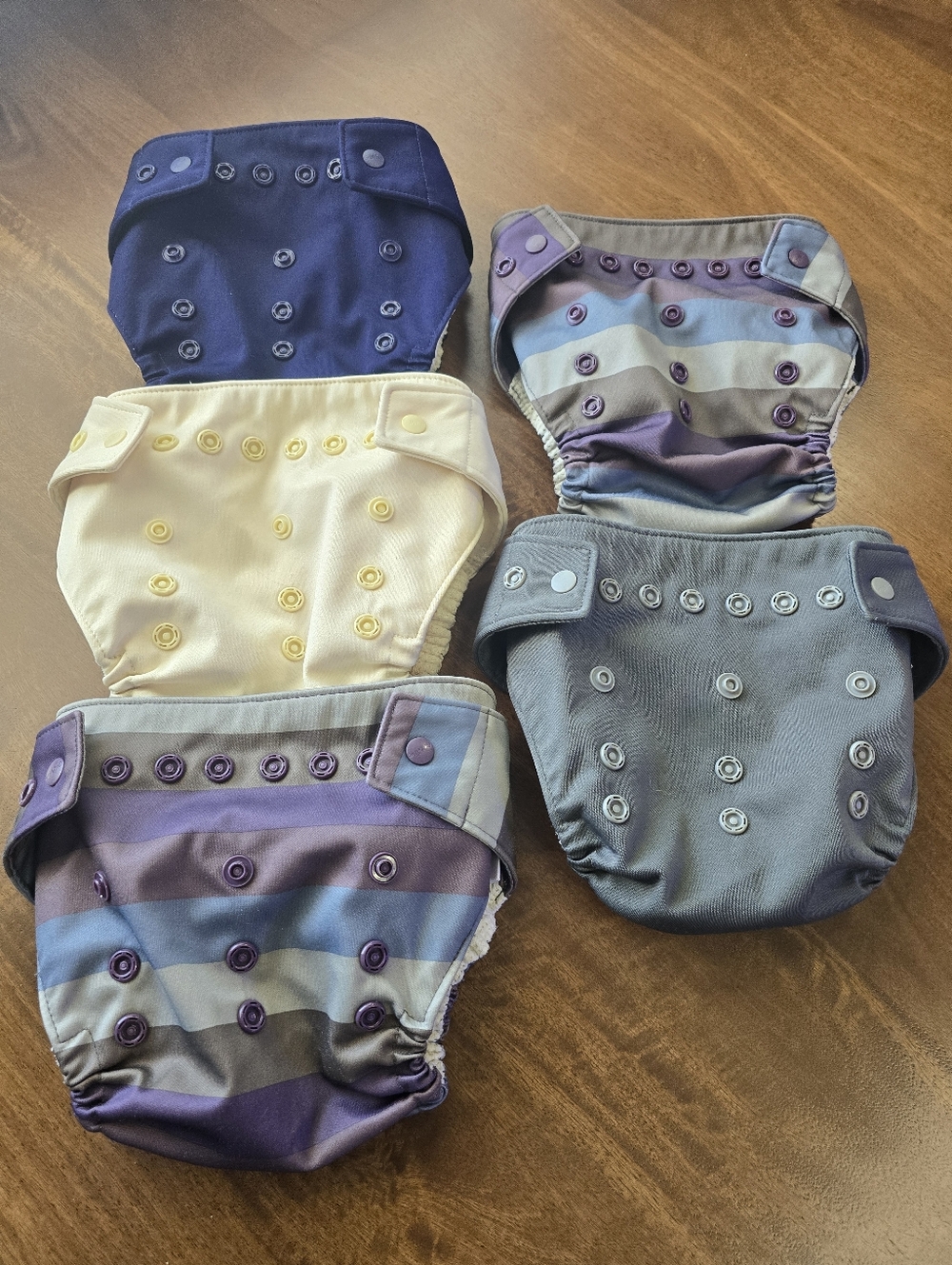Grovia Organic Cloth Diapers-10 Inners + 10 Outers